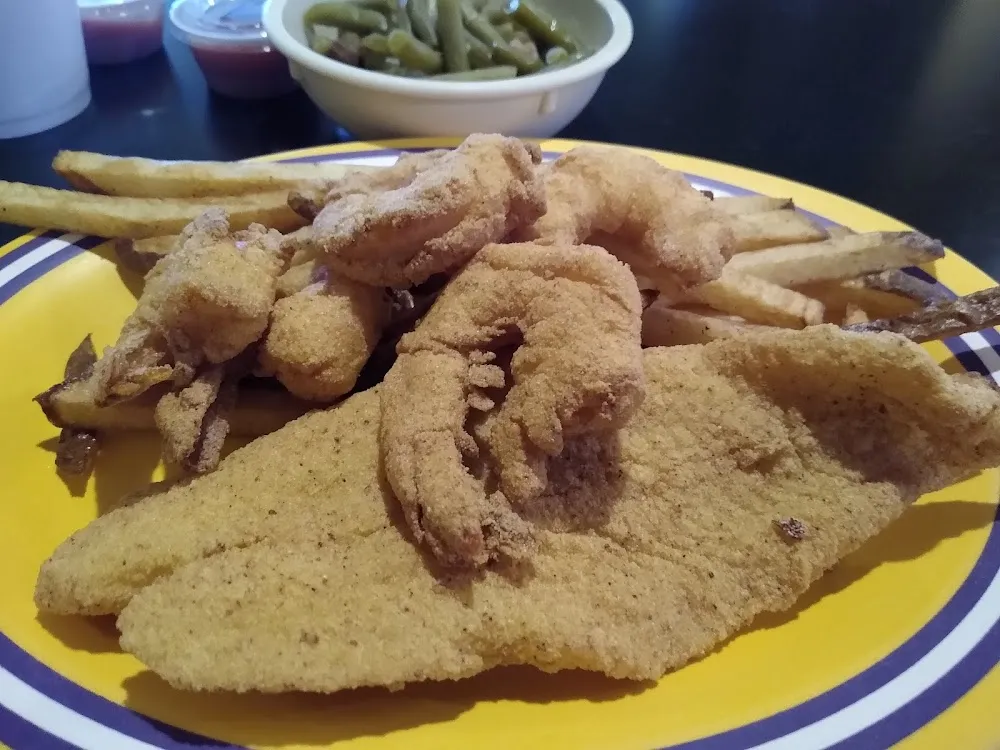 Fried Shrimp and Fish